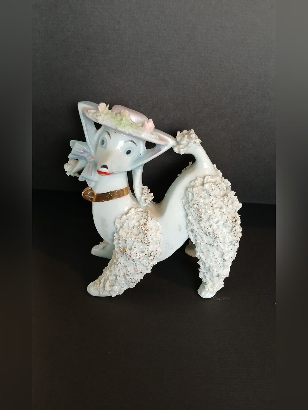 Vintage 1950's Spaghetti Poodle Ceramic